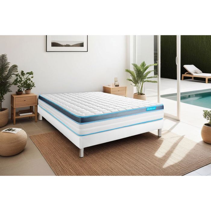 Matelas PERFORM 180x200 Mousse à mémoire de forme ProfiZone 5 zones Ultra épaisseur