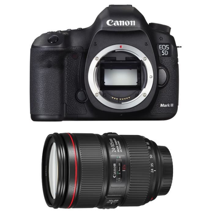 CANON EOS 5D MARK III + EF 24105 f/4 L IS II GARANTI 3 ans Cdiscount