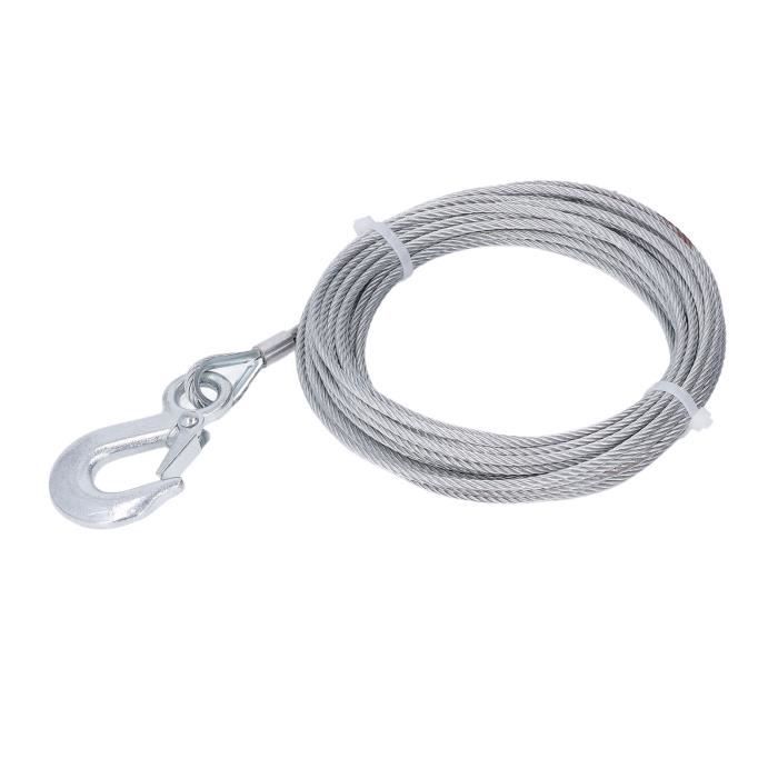 Câble Acier Inoxydable 1mm X 50m Avec Boucles Sertissage - Suspension Déco, Photos
