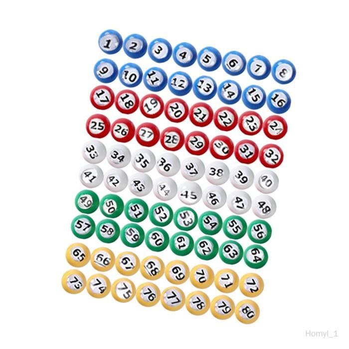 504 Cartons De Bingo Traditionnel - 90 Boules - Format 10,5x6,5 Cm - Papier épais 250 G - Réutilisables - Pour Fêtes, Anniversaires, Associations