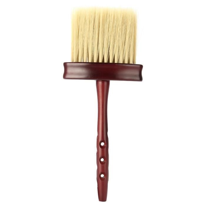 Brosse à Cheveux / Plumeau De Nettoyage Pour Cou (type Cou De Couchettes), Couleur Café - 1 Pièce Neuve