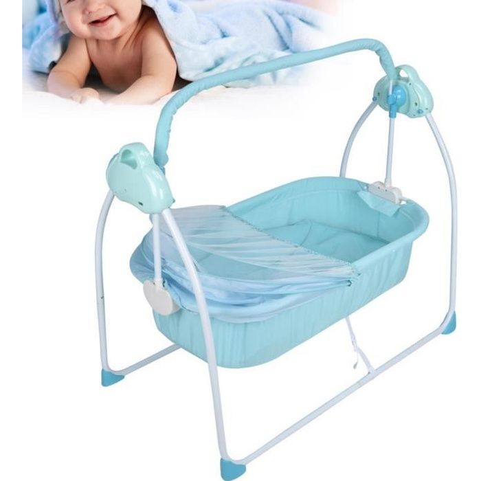 Berceau Bebe Balancoire Electrique Balancelle Lit Automatique Moustiquaire Trois Modes Pour Bebe 0 A 18 Mois Bleu Oll Cdiscount Puericulture Eveil Bebe Berceau Bebe Balancoire Electrique Balancelle Lit Automatique Moustiquaire Trois Modes Pour Bebe 0 A 18 Mois Bleu Oll Cdiscount Puericulture Eveil Bebe