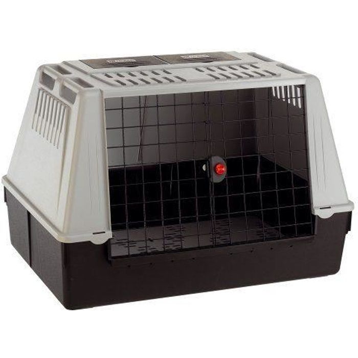 Ferplast Atlas Car 100 Cage de transport pour chien Gris 100 x 60 x 66 cm Cdiscount Animalerie