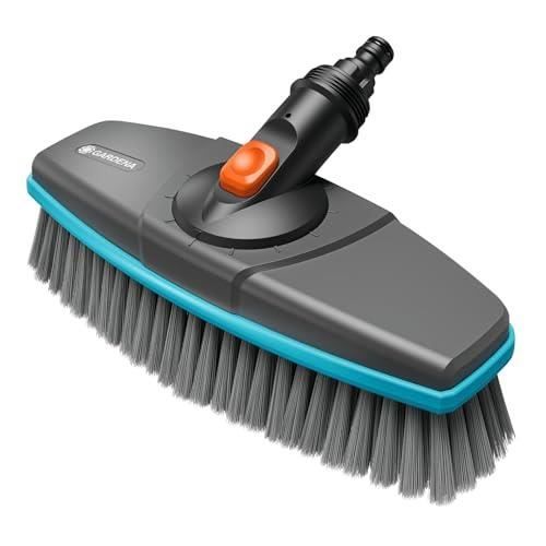 Brosse à manche souple poils doux pour grandes surfaces délicates Cleansystem GARDENA 18810 - vue 2