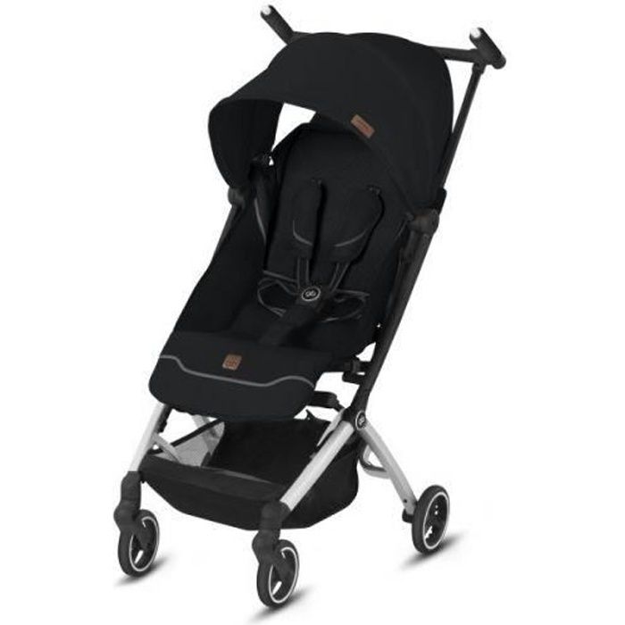 GB Poussette Gold Pockit All City Velvet Des 3 ans Jusqu a 17kg Dossier inclinable Roues pivotantes a suspensions Noir Cdiscount Puericulture Eveil bebe