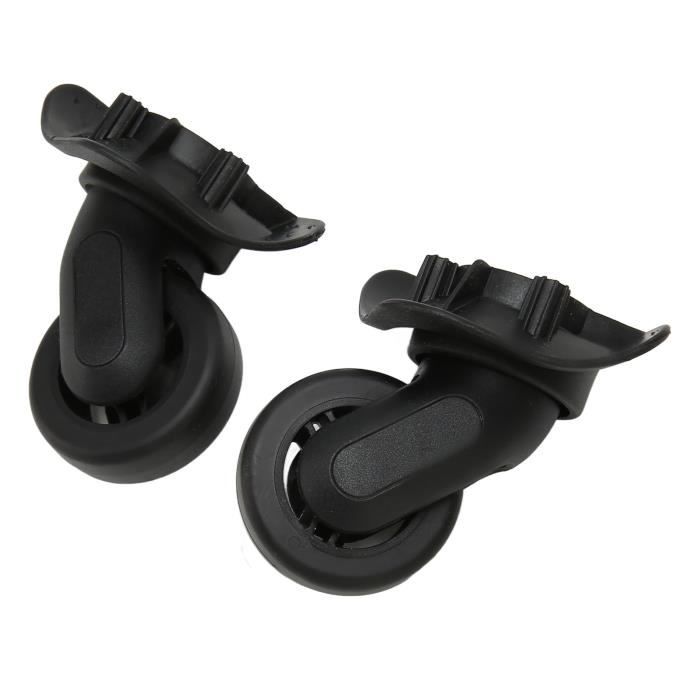 4 Roues Universelles Pour Valise – Roues Pivotantes 360°, Silencieuses, En Nylon Et Caoutchouc, Remplacement Facile