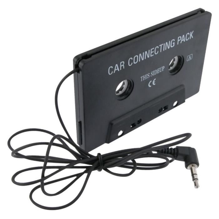 INSTEN® Câble Jack 3,5mm Adaptateur Convertisseur Cassette audio Pour iPod  CD Lecture MP3 sur Lecteur Cassette Autoradio Voiture - Cdiscount TV Son  Photo
