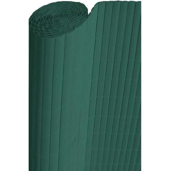 Canisse en PVC vert double face qualité + 1.80 x 2.5 m Vert