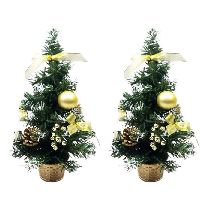 Sapin De Noël Mini Arbre De Noel 10/15/20 Cm, 9 Pcs Sapin De
