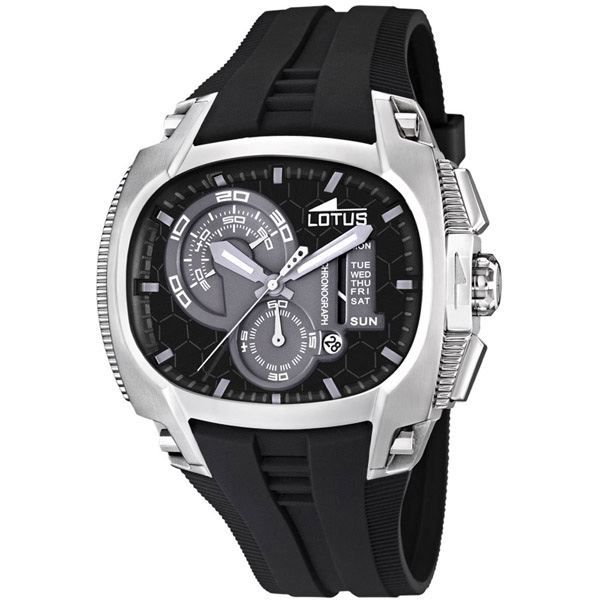 LOTUS Montre Homme - Quartz - Noir - L15754-4 