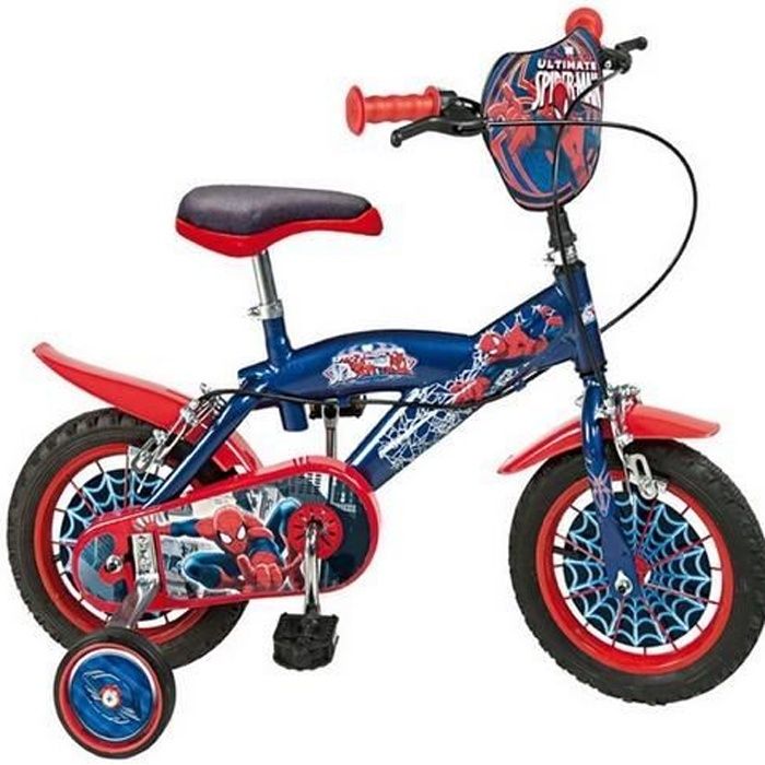 VELO ENFANT GARCON DISNEY SPIDERMAN 12 POUCES Cdiscount Sport