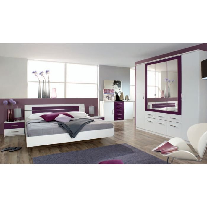 Chambre Adulte Complete Venise Iii Avec Tiroir Lit Achat Vente
