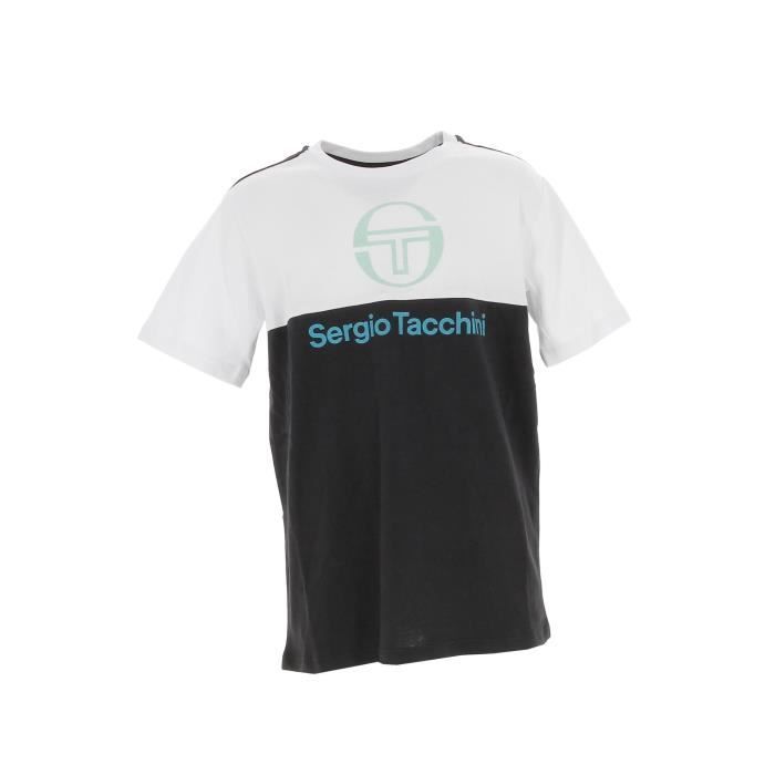 Tee shirt manches courtes Brave - Sergio Tacchini - Enfant - Multisport - Blanc