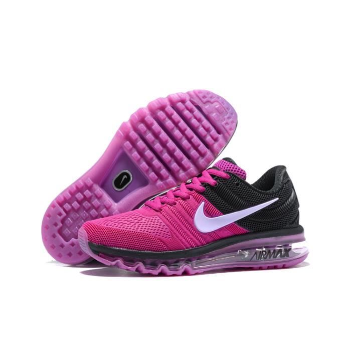 BASKETS AIRX MAX 2017S Authentique Sneakers Full Palm Pink Homme