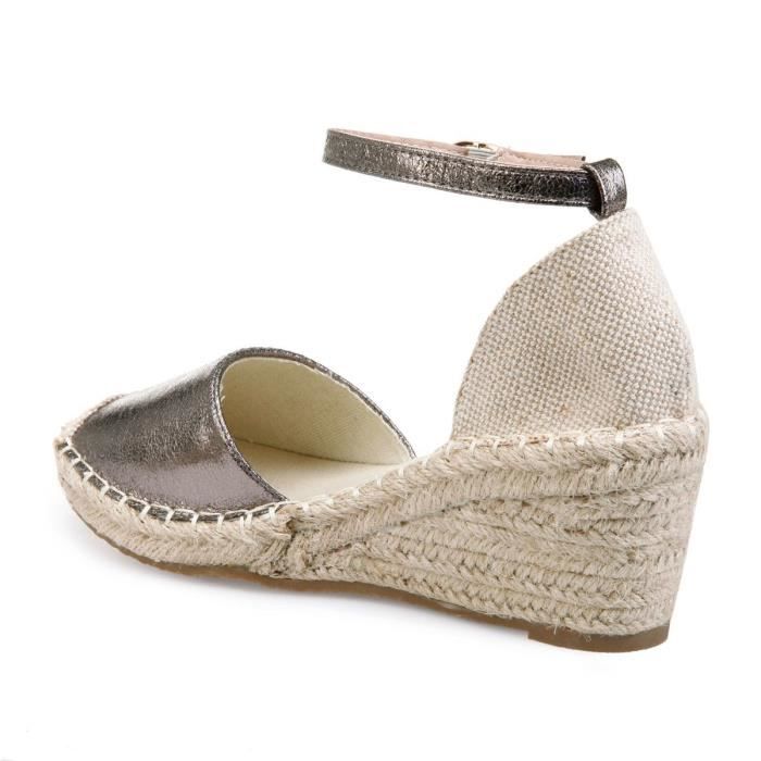 espadrilles compensées la redoute