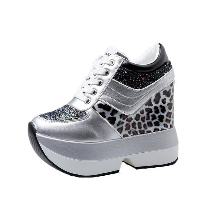 Chaussures De Mode Femmes Baskets Plate-Forme Formateurs Baskets Femmes