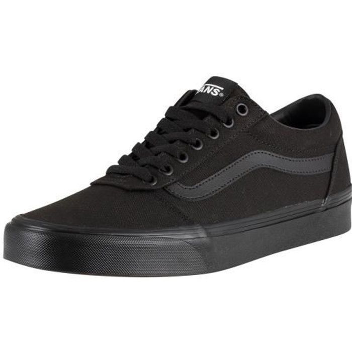 vans noir tissu