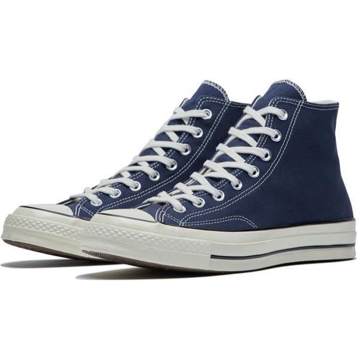 converse haute femme bleu marine