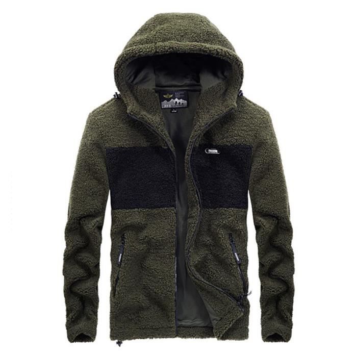 Sweat Capuche Guess Homme - Noir - Taille L - Manches Longues - Occasion