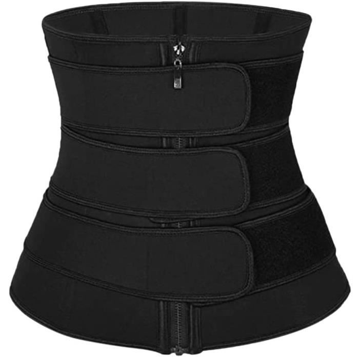 BUSTIER CORSET Femme Corset Minceur 3 Rangées de Fermetures à Crochet