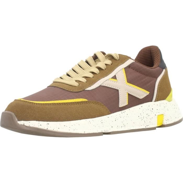 Basket MUNICH 127272 Marron Homme Lacets Marron