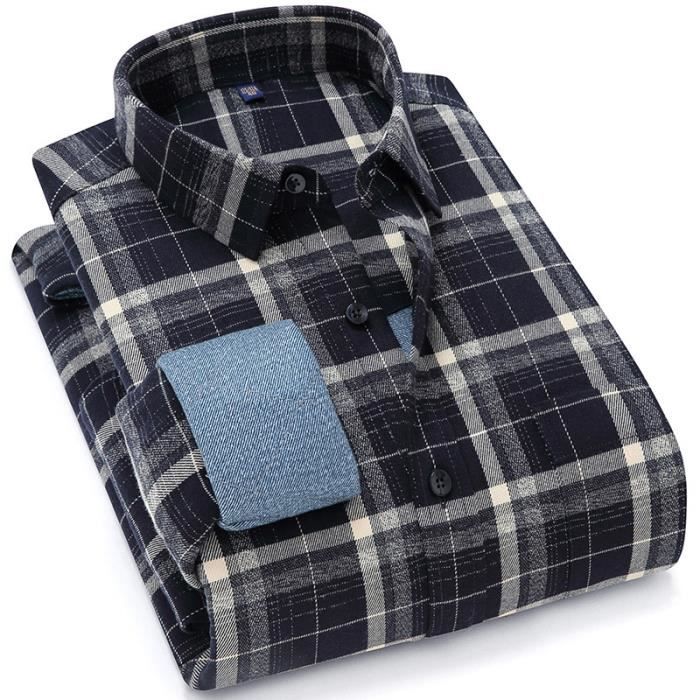 Chemise homme deals doublure polaire