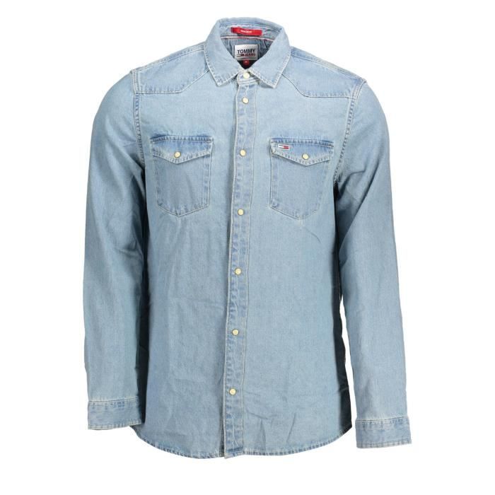 Chemise Homme Tom Ford En Popeline De Coton Bleu Clair - Taille 40 - Occasion En Parfait état