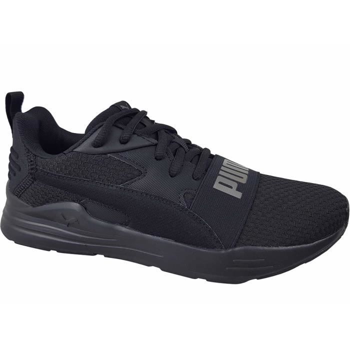 Chaussures PUMA Wired Run Pure JR Noir Mixte Enfant Cdiscount