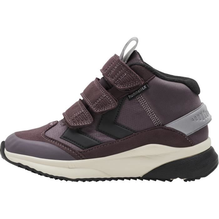 Baskets enfant Hummel Reach Zero Tex gris - scratch - nylon/polyester - semelle antidérapante Baskets enfant Hummel Reach Zero Tex gris - scratch - nylon/polyester - semelle antidérapante