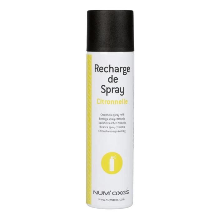 Recharge de spray citronelle Num'axes