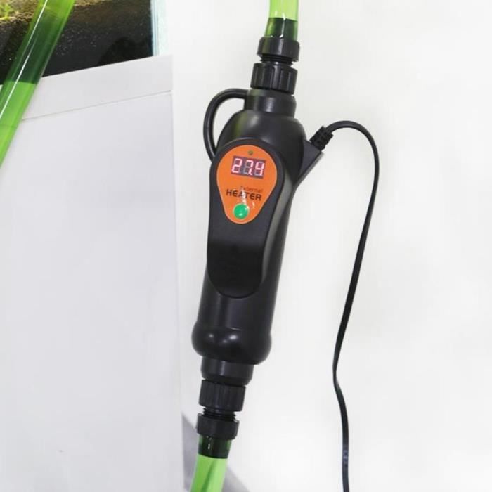 Comparer les prix de OMABETA Tige chauffante Tige de chauffe-eau avec contrôleur de température externe pour Aquarium (EH-500) animalerie chauffage