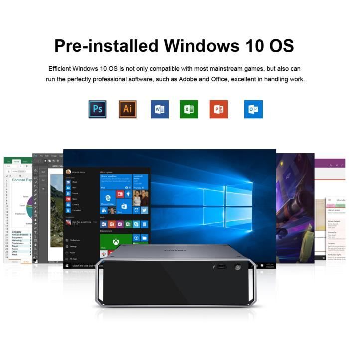 Game Mini PC CHUWI HiGame Radeon RX Vega M GH+Intel