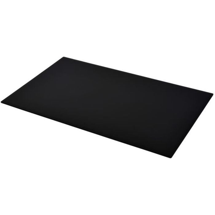 Dessus de table rectangulaire Verre trempé 1000 x 620 mm Plateaux de table