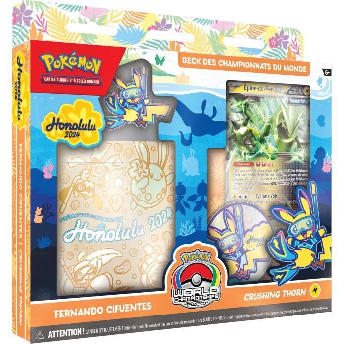 Cartes à collectionner Pokémon Deck des championnats du monde 2024 Modèle aléatoire - vue 2