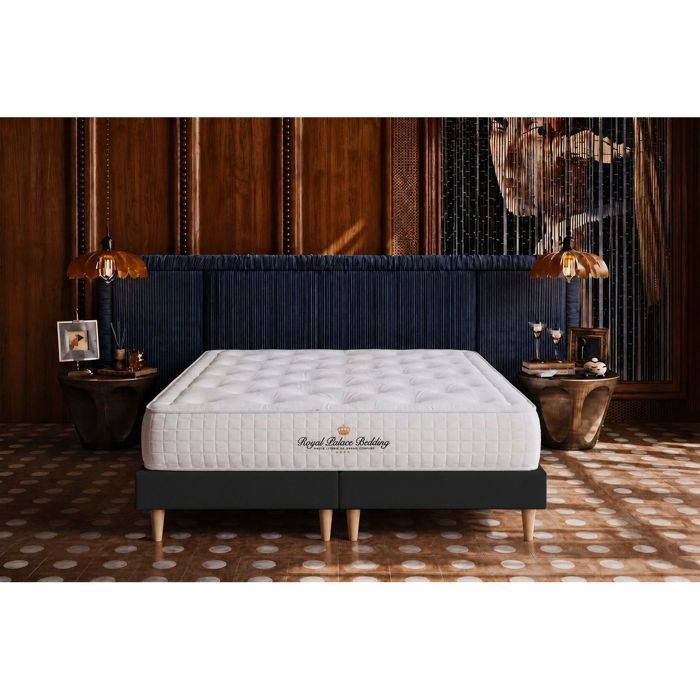 Ensemble matelas à mémoire de forme maxi épaisseur Buckingham 160x200 double sommier