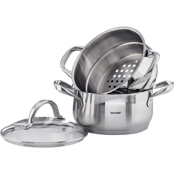 Faitout Acier inoxydable Résilience cuisson saine - Faitout Inox