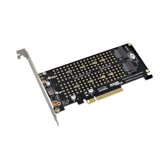Carte De Transfert PCIE 4.0 à 90° Pour SSD M.2 - Adaptateur Pour Rog Ally - Permet D'ajouter Un Disque Dur Portable