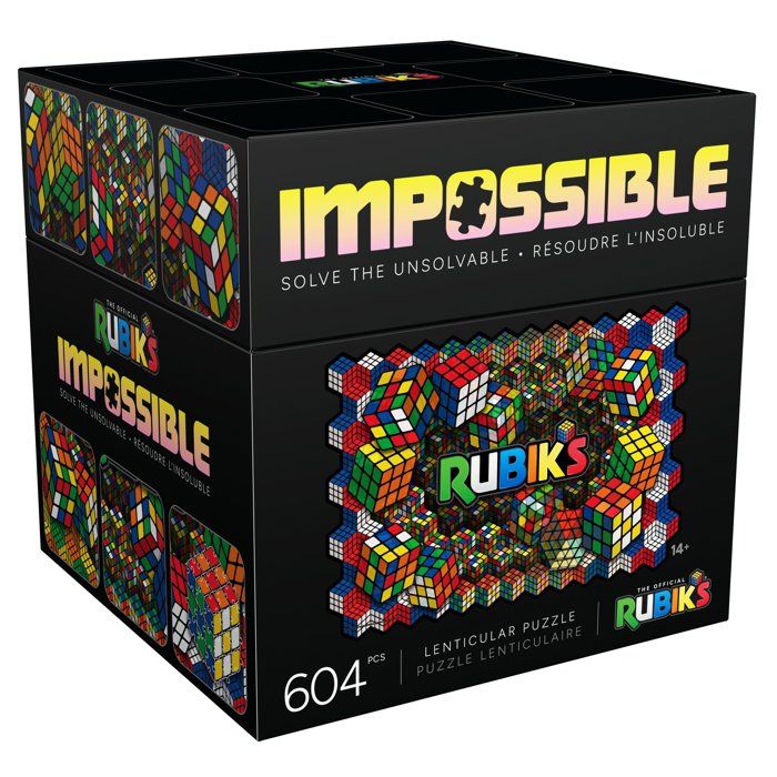 Puzzle 604 Pieces Rubiks Impossible SPINMASTER A Partir De