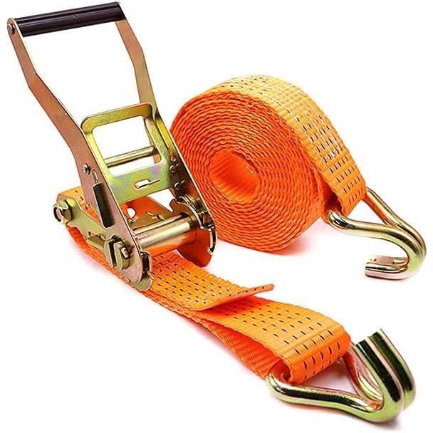 Sangle D'arrimage - 5T - 50mm - En Une Pièce - Tendeur à Cliquet - Personnalisée