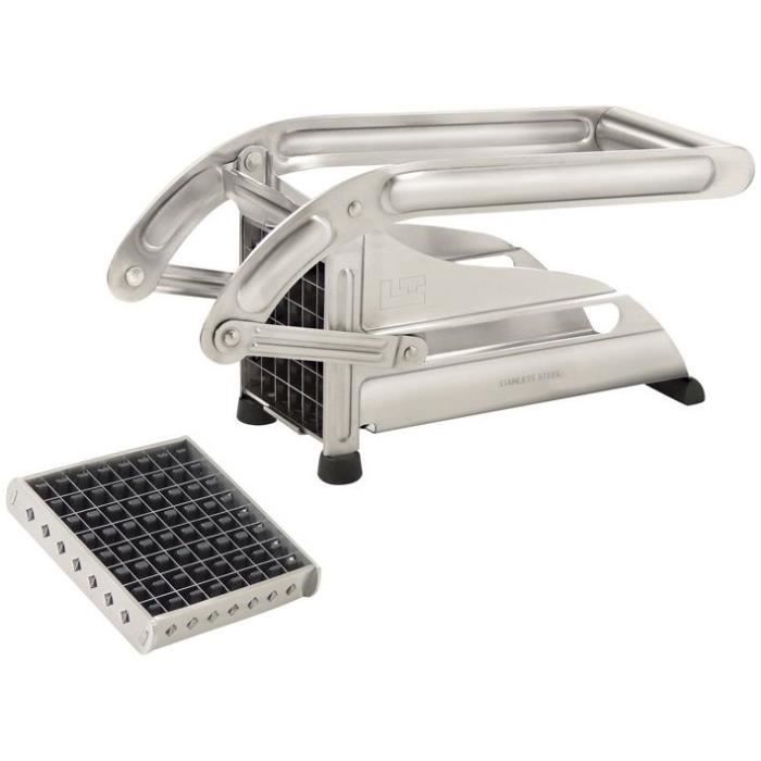 TELLIER - Coupe frites à 2 grilles inox