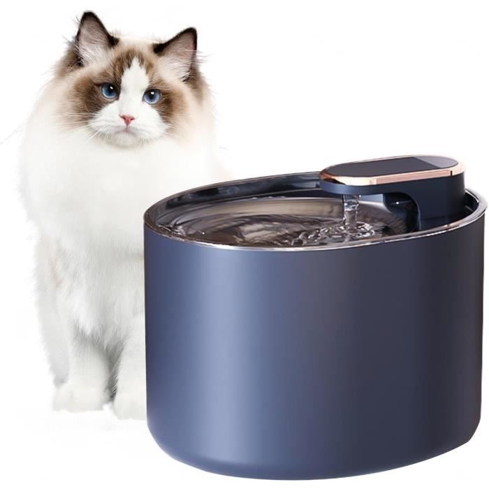 Fontaine À Eau Pour Chat Silencieuse , 20Db Ultra Silencieux Fontaine À Eau Distributeur Deau