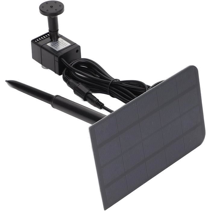 Pompe à Eau Solaire Sans Balais pour Bassin Pompe à Eau Solaire pour Fontaine avec Panneau Solaire 9v 2.5w 200l / H Pompe à Eau Solaire Sans Balais pour Bassin Pompe à Eau Solaire pour Fontaine avec Panneau Solaire 9v 2.5w 200l / H