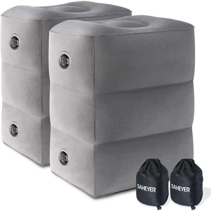 Coussin Gonflable BSTCAR - Lombaire, Jambes - Pour Bureau, Voiture, Avion
