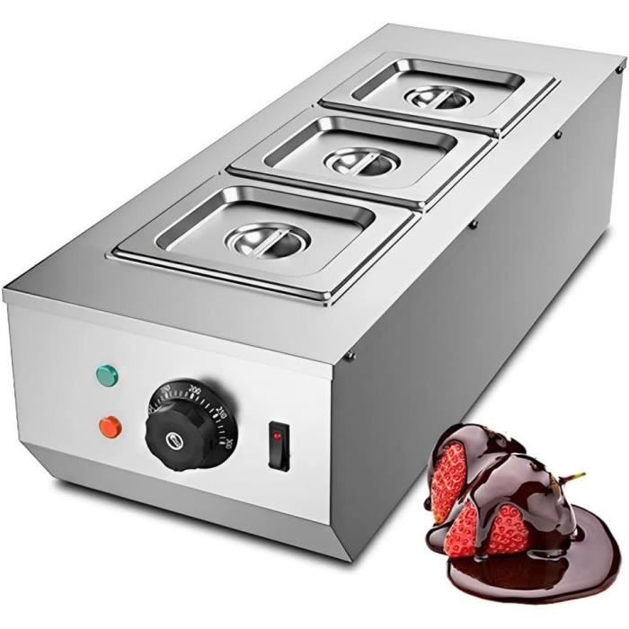 Tempéreur à Chocolat Professionnel Staedter - Fondeur Pour Couverture Et Chocolat - Capacité 1,5L - En Acier Inoxydable