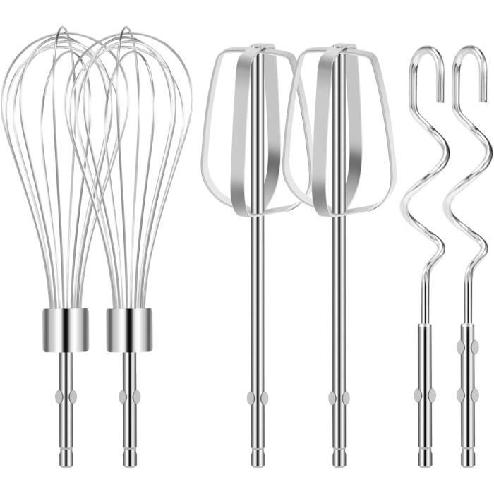 Fouets Et Batteurs De Rechange En Inox - Compatibles Batteurs à Main Kenwood/Beach - Lot De 2 Pièces