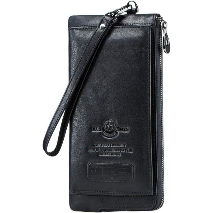 Pochette Portefeuille En Faux Cuir Beige Pour Passeport, Cartes Et Pièces - Style Pouch Pour Femme