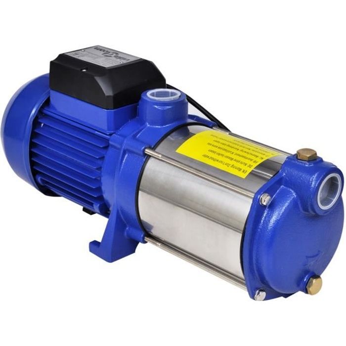 Pompe à Eau De Surface Bleue 1 300 W 5 100 Lh Achat