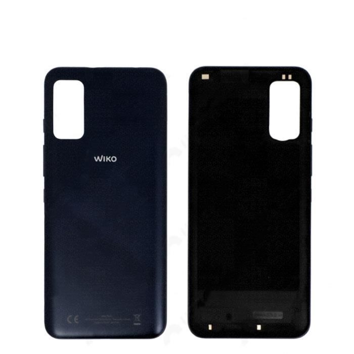 Cache Batterie Original Bleu Carbone Pour Wiko Power U10 - Neuf Sous Blister