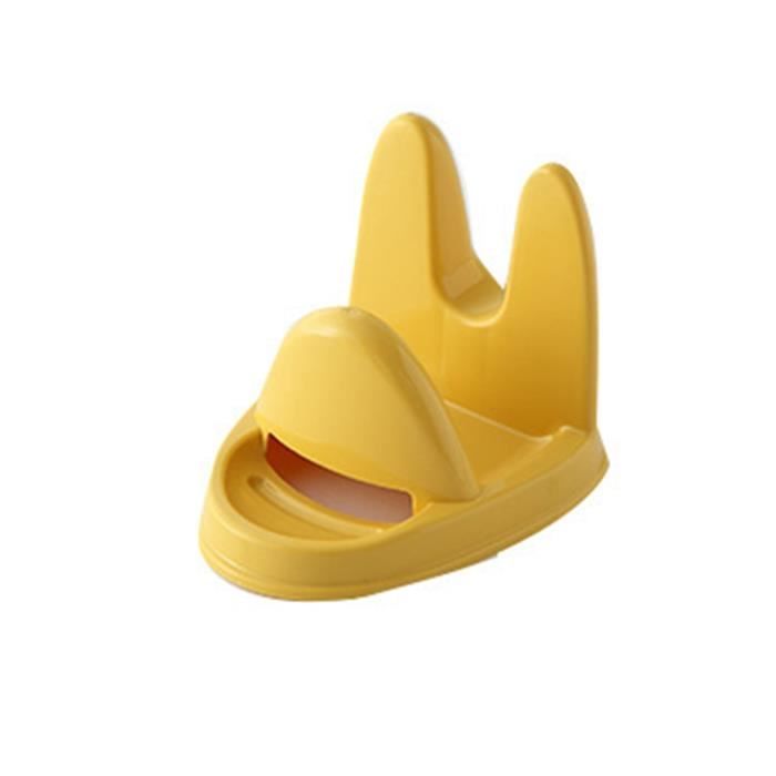 Support De Couvercle Et Cuillère Pour Cuisine - Repose-ustensiles Pliable En Forme De Chat, Noir, Gain De Place