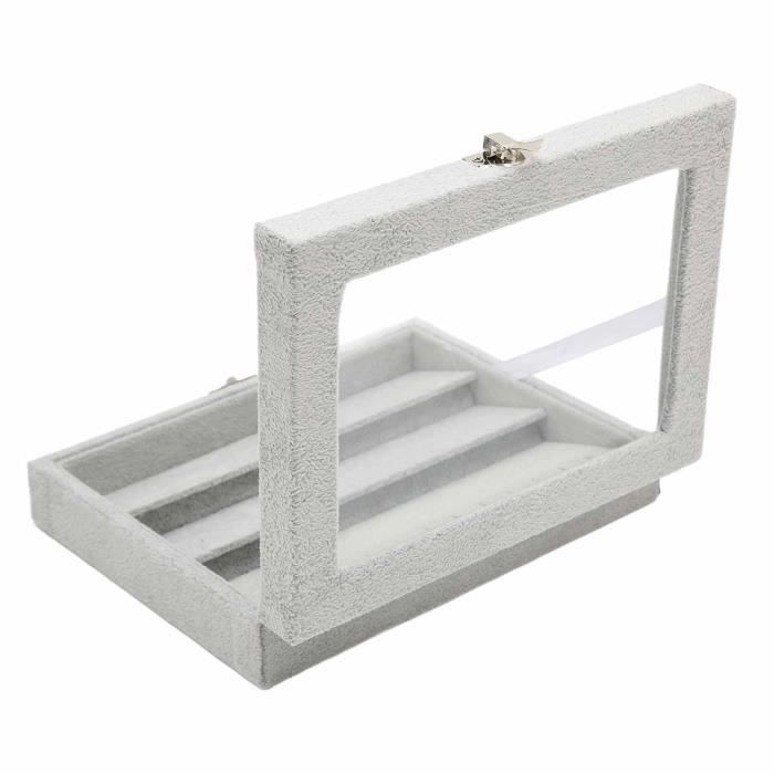 Boîte D'ombre Eletecpro 5x7 Pouces - Verre Véritable - Noire - Présentation Murale